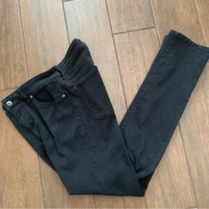 Lauren Ralph Lauren Premier Straight Stretch Black Denim Jeans size 6